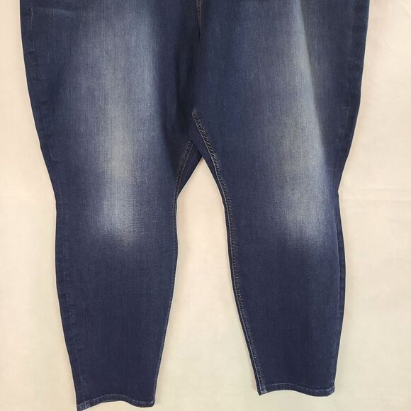 New JEN 7 For All Mankind Women's (24) Blue Legging Ankle Stretch Jeans $99 - Picture 3 of 13